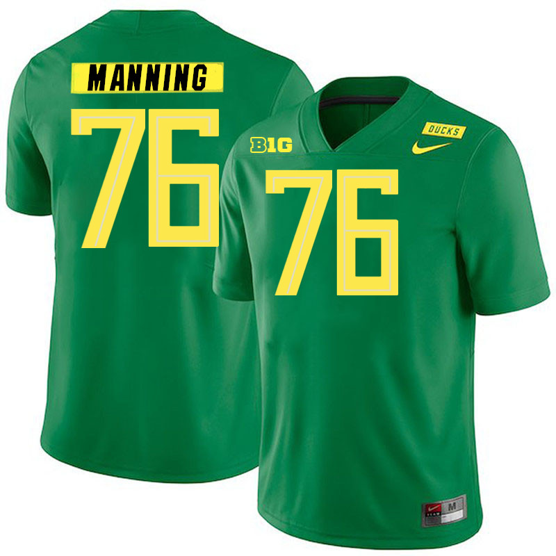 Demetri Manning Oregon Jersey,Oregon Ducks Football Uniforms,Jerseys Youth-Alternate Green